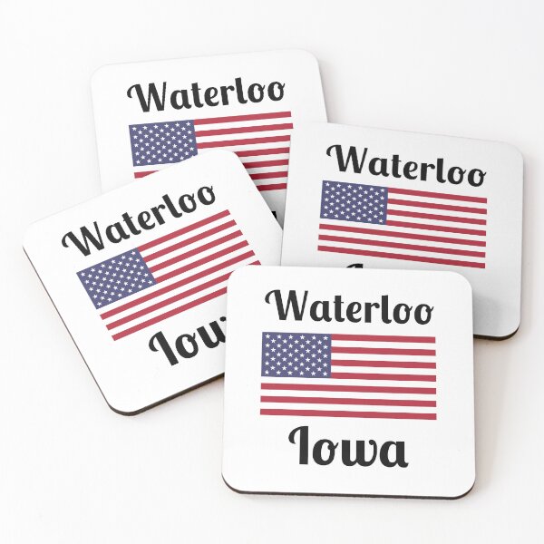 Item preview, Waterloo Iowa - Stylish Prints, designed and sold by Fleetwood1994.