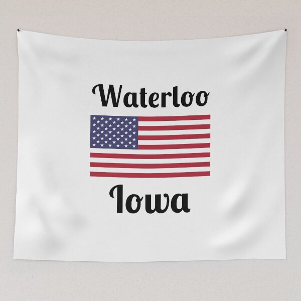 Item preview, Waterloo Iowa - Stylish Prints, designed and sold by Fleetwood1994.