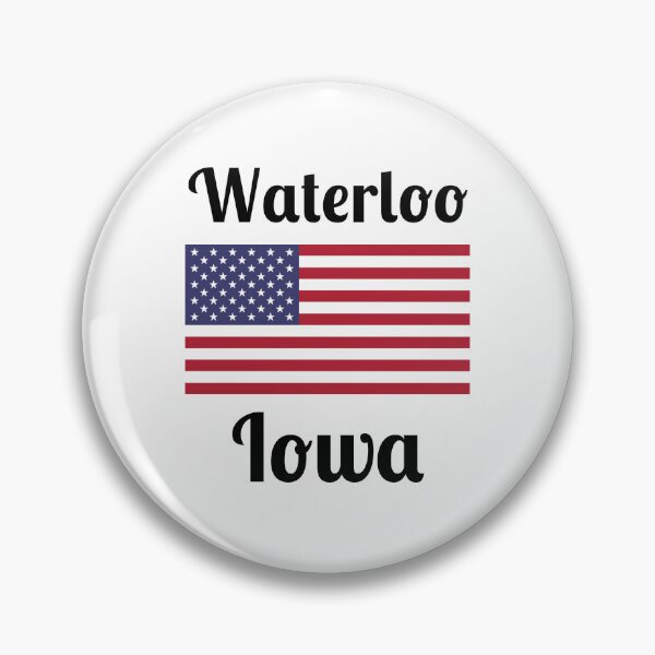 Item preview, Waterloo Iowa - Stylish Prints, designed and sold by Fleetwood1994.