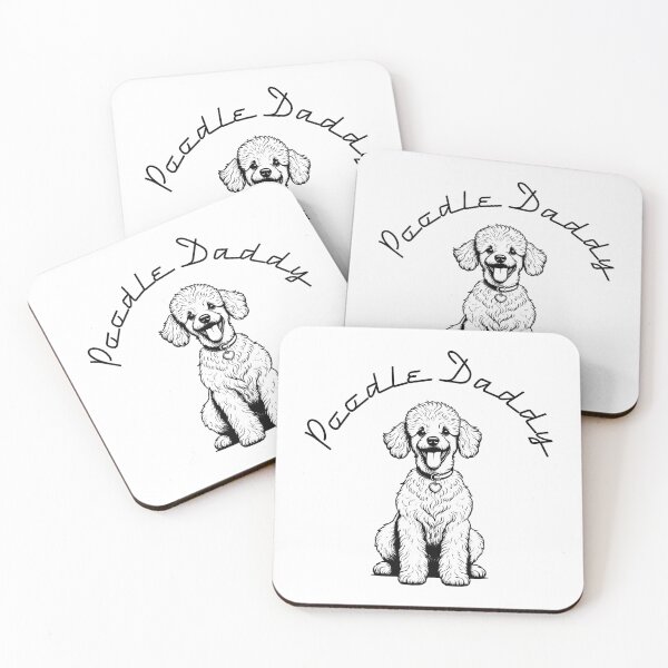 Item preview, Poodle Daddy, Unique designed and sold by villacreativa.