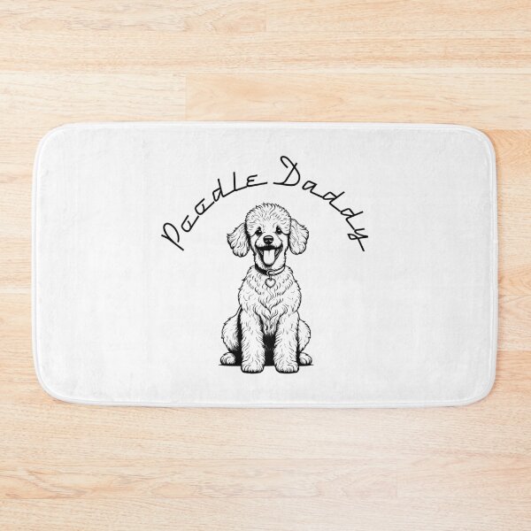 Item preview, Poodle Daddy, Unique designed and sold by villacreativa.