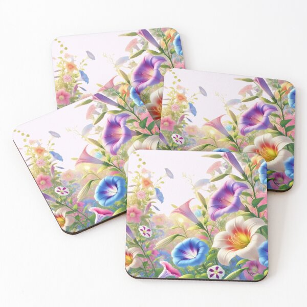 Item preview, Elevated bloom: A collection of wild lilies, morning glory petals, petunias designed and sold by annenambiro.