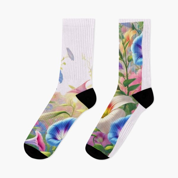 Item preview, Elevated bloom: A collection of wild lilies, morning glory petals, petunias designed and sold by annenambiro.