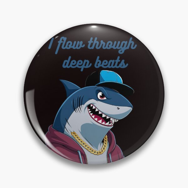 Item preview, Rap Shark King – Hip-Hop Style Art designed and sold by GrafiShop.