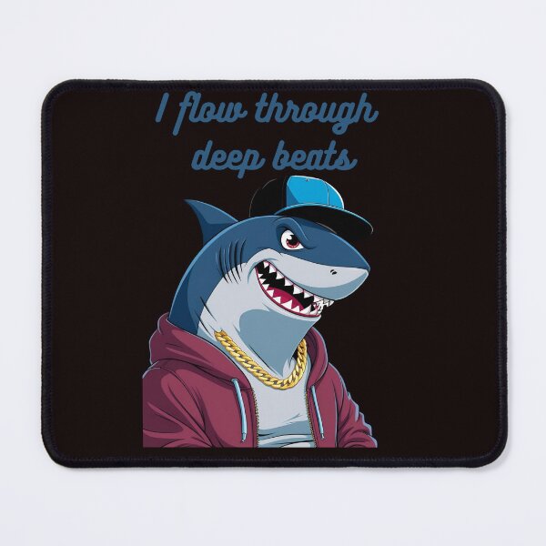 Item preview, Rap Shark King – Hip-Hop Style Art designed and sold by GrafiShop.
