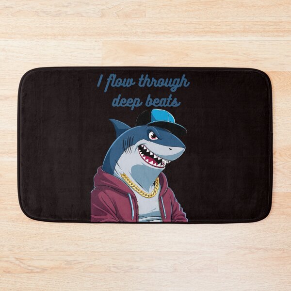 Item preview, Rap Shark King – Hip-Hop Style Art designed and sold by GrafiShop.