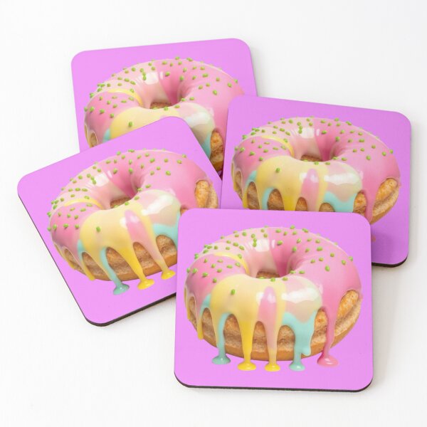 Item preview, Donut -iced colourful donut designed and sold by Andykinoz.