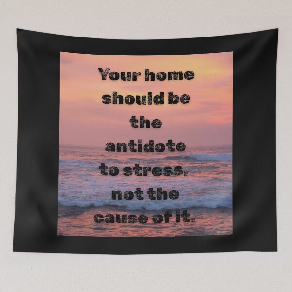 Item preview, Home is Your Safe Sanctuary - Black designed and sold by PsyFlow35.