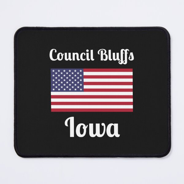 Item preview, Council Bluffs Iowa - Stylish Prints, designed and sold by Fleetwood1994.