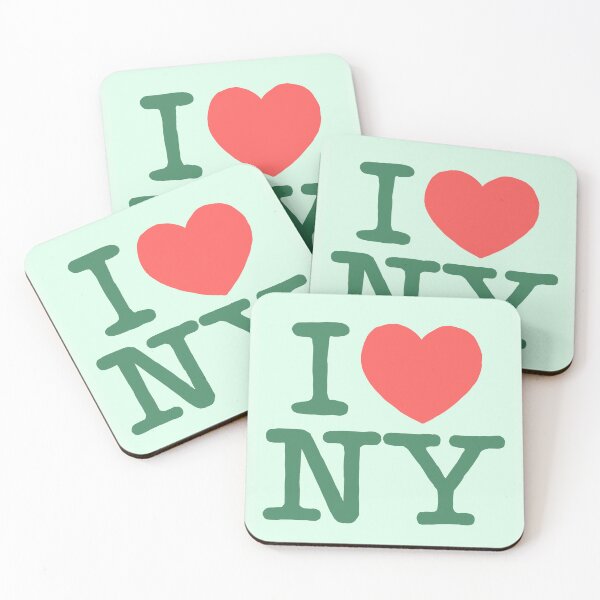 Item preview, I love NY green designed and sold by wawawover.