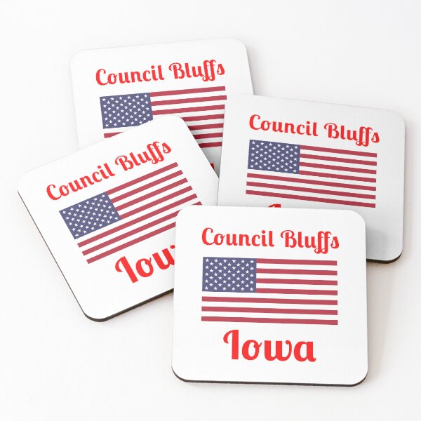 Item preview, Council Bluffs Iowa - Stylish Prints, designed and sold by Fleetwood1994.