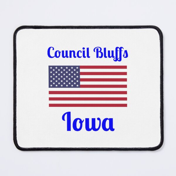 Item preview, Council Bluffs Iowa - Stylish Prints, designed and sold by Fleetwood1994.