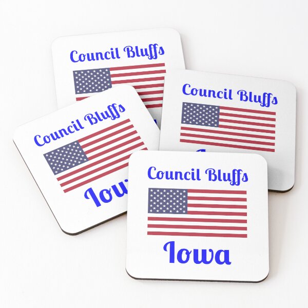 Item preview, Council Bluffs Iowa - Stylish Prints, designed and sold by Fleetwood1994.