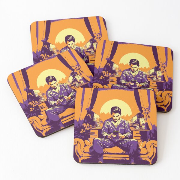 Item preview, Productivity Awaits... Maybe! – Retro Pixel Art Procrastination Decor designed and sold by Rethrowback.