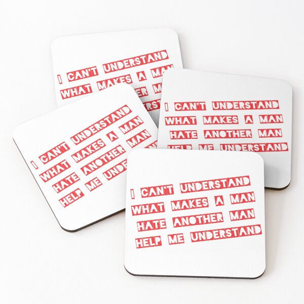 Item preview, I can't understand What makes a man Hate another man designed and sold by Imaagica.