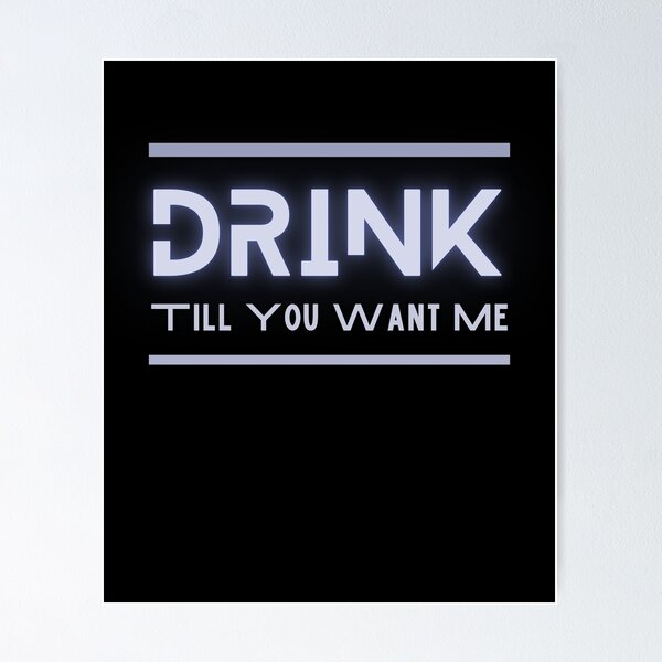 Item preview, Sip Until You See Me Art designed and sold by Zakrytos ★★★★★.