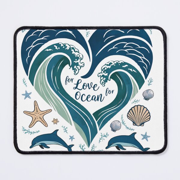 Item preview, Heart of the Ocean – Love for the Sea designed and sold by GrafiShop.