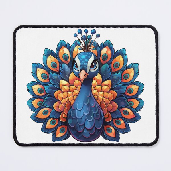 Item preview, peacock designed and sold by Stickermagician.