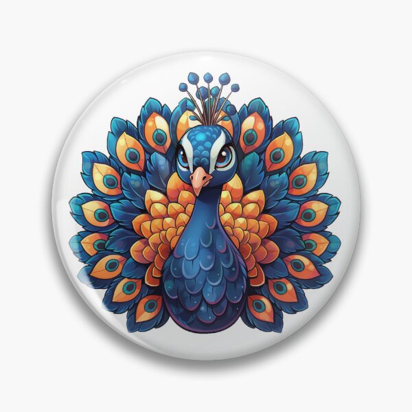 Item preview, peacock designed and sold by Stickermagician.