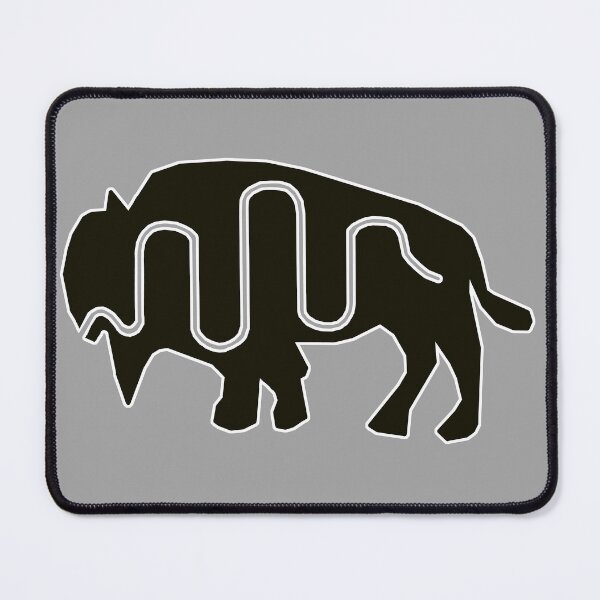 Item preview, Native American Inspired Bison Black designed and sold by Havocgirl.