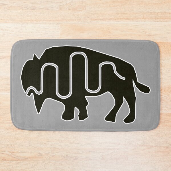 Item preview, Native American Inspired Bison Black designed and sold by Havocgirl.