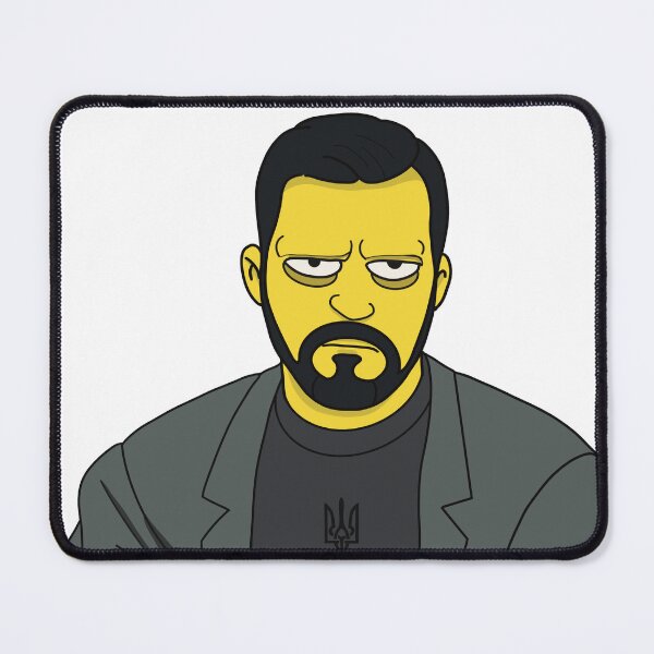 Item preview, Zelensky al estilo Simpson designed and sold by SPAINPEREZOSO.