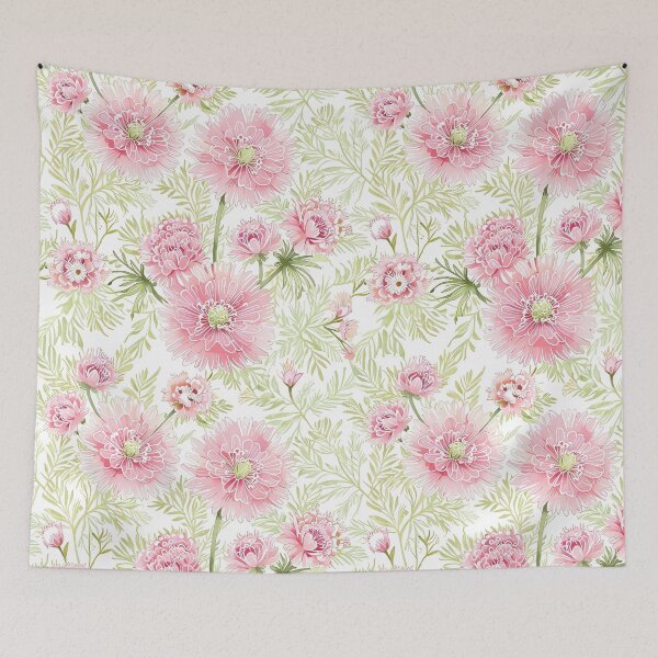 Item preview, Seamless Floral Pattern With Delicate Pink Flowers designed and sold by CoolPixels.