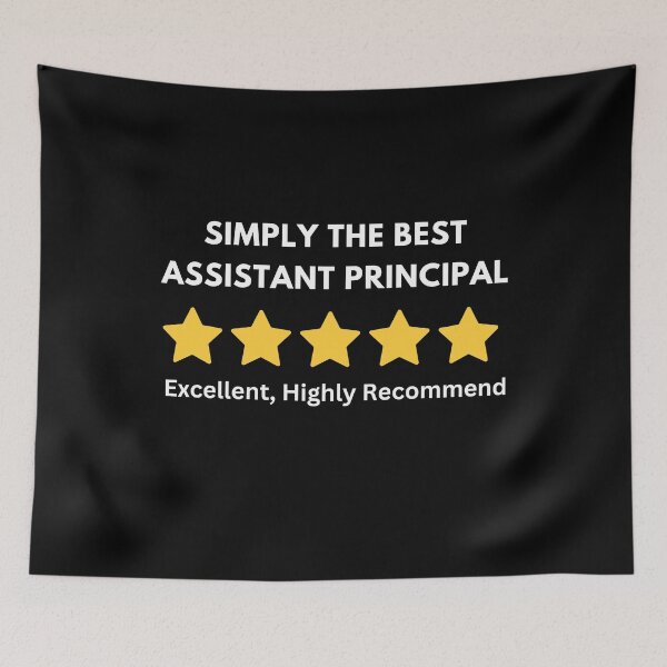 Item preview, Assistant Principal 5 stars designed and sold by sydney-syder.