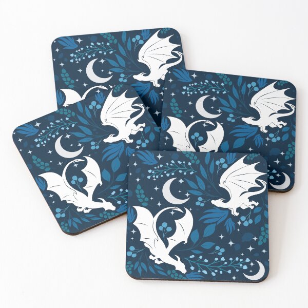 Item preview, Moonlit Dragons designed and sold by PiperMc-Prints.