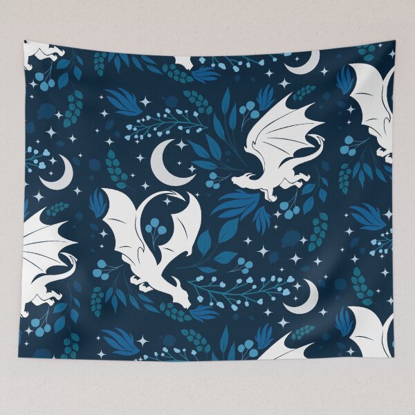 Item preview, Moonlit Dragons designed and sold by PiperMc-Prints.