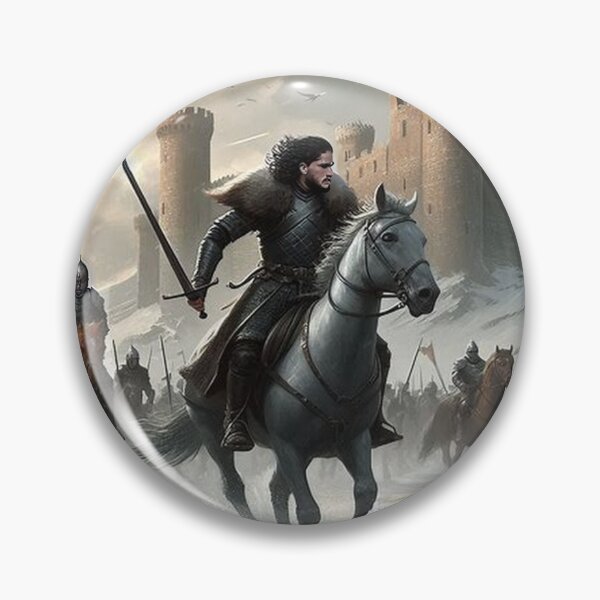 Item preview, Jon Snow lead a cavalry  designed and sold by Picsgalleryai.