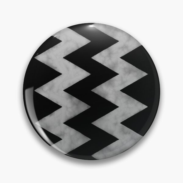 Aperçu de l'œuvre Motif aquarelle monochrome en zigzag – Design géométrique minimaliste dessiné à la main créée et vendue par testvvave.