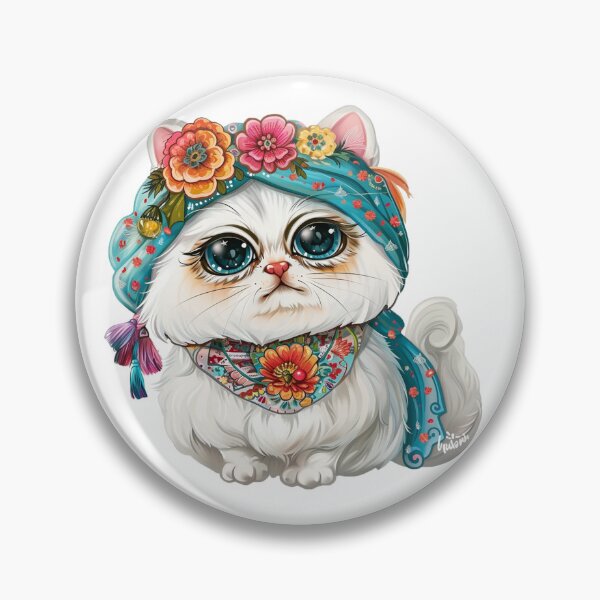 Item preview, Cute cartoon kitten designed and sold by Stickermagician.