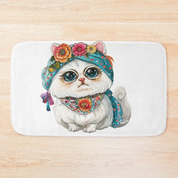 Item preview, Cute cartoon kitten designed and sold by Stickermagician.