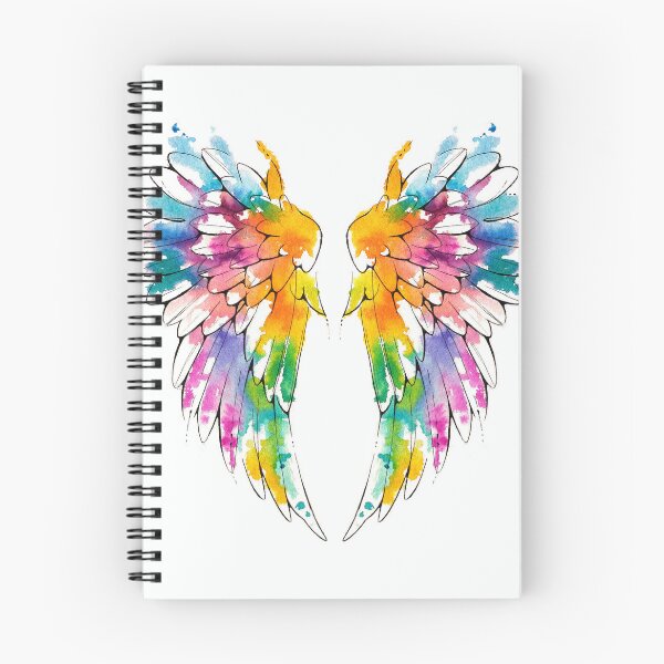 Item preview, Pair of Chakra Angel Wings designed and sold by Inky Paige.