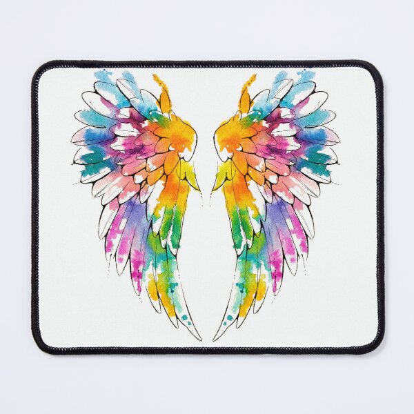 Item preview, Pair of Chakra Angel Wings designed and sold by Inky Paige.
