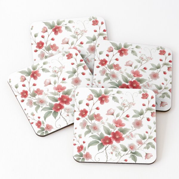 Item preview, Enchanted Blooms In Red designed and sold by Oonward2021.
