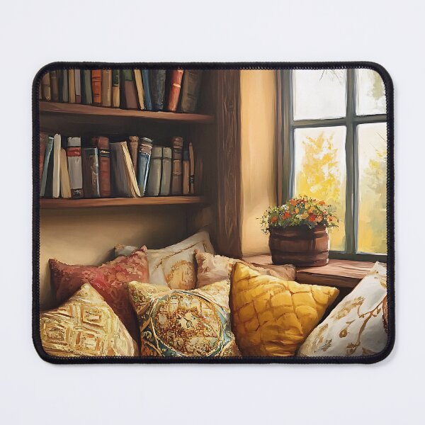 Item preview, Boho Aesthetic Reading Nook designed and sold by bapupa.
