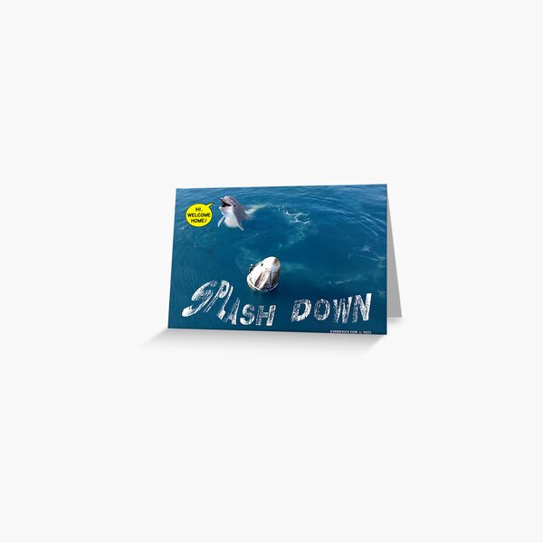 Splash Down Greeting Card