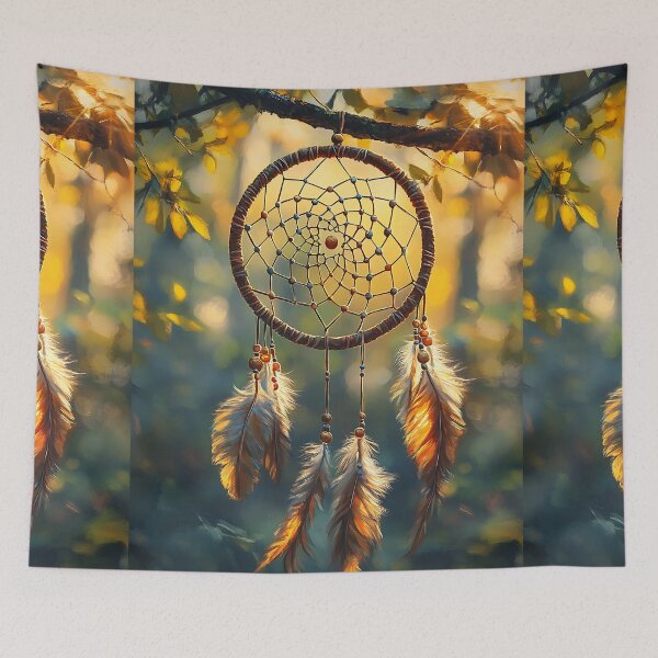 Item preview, Boho Aesthetic Dreamcatcher designed and sold by bapupa.