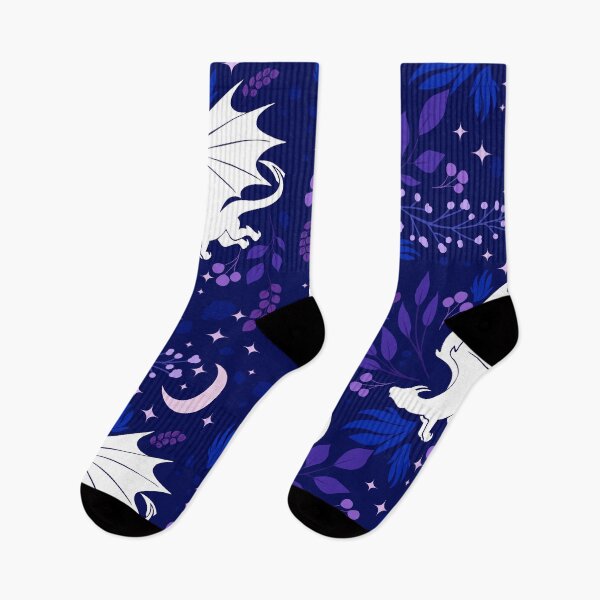 Item preview, Purple Moonlit Dragons designed and sold by PiperMc-Prints.