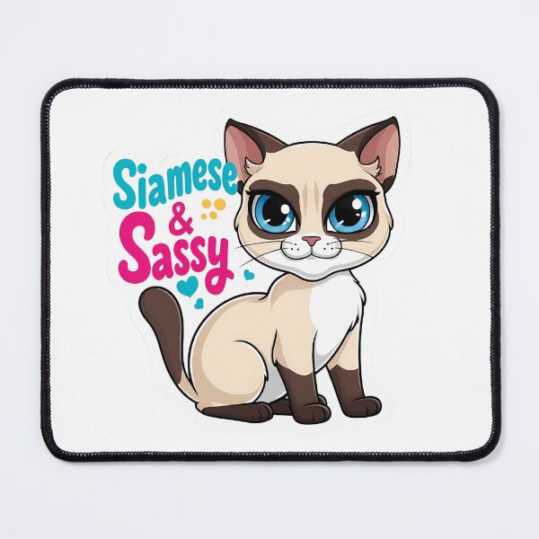 Item preview, Siamese Cat : Siamese & Sassy designed and sold by Nuist25.