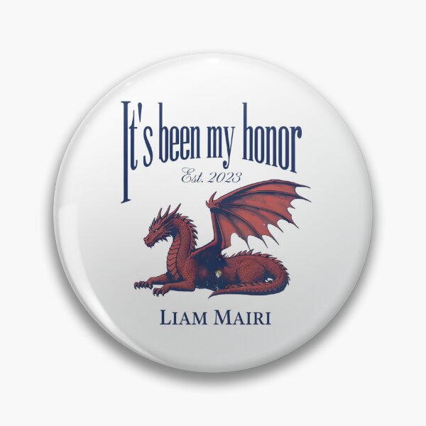 Item preview, Liam Mairi Its been my honor Fourth Wing Vintage  designed and sold by inkdrinkingdove.