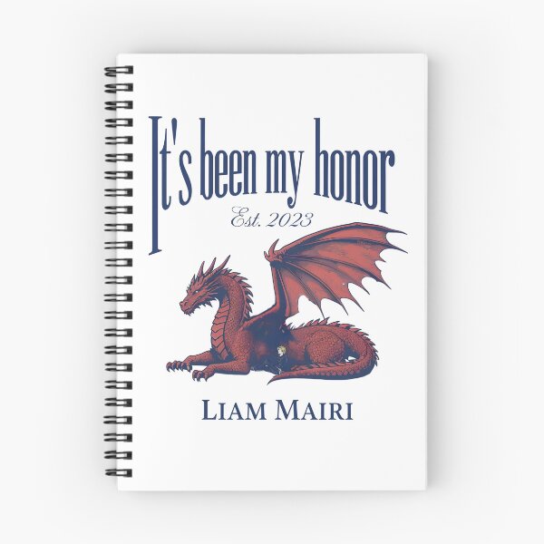 Aperçu de l'œuvre Liam Mairi Ce fut un honneur pour moi Fourth Wing Vintage créée et vendue par inkdrinkingdove.