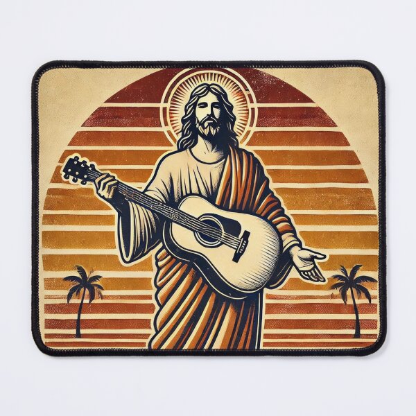 Item preview, Jesus is a cool guitarist designed and sold by MESSAYA.