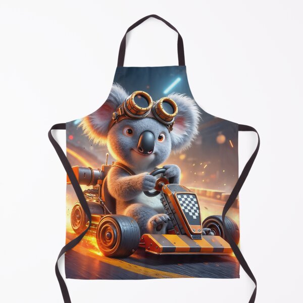 Aperçu de l'œuvre Course de kart - koala créée et vendue par Nopasaran-Tsin.
