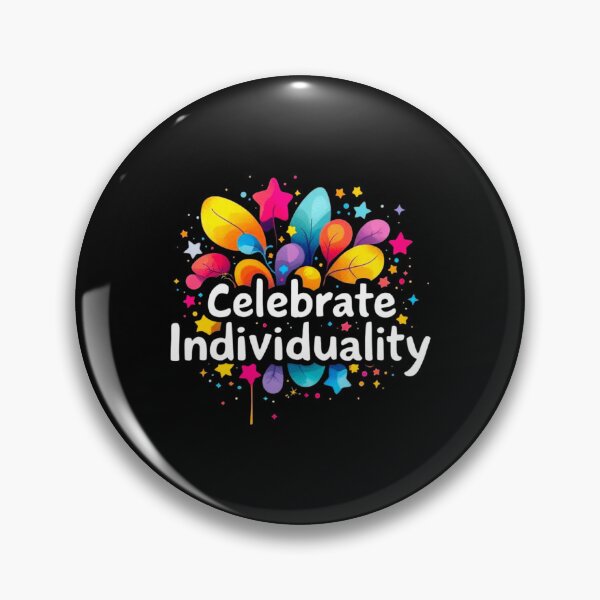 Item preview, Celebrate Individuality.  designed and sold by Witch Queen Clothing.