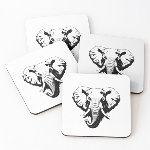 Item preview, Elephant head designed and sold by Brexmore3.