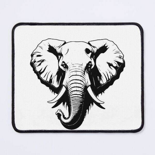 Item preview, Elephant head designed and sold by Brexmore3.