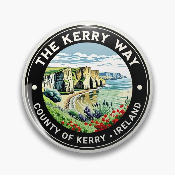 Item preview, THE KERRY WAY,COUNTY OF KERRY -IRELAND-STICKER ,SHIRT AND MORE designed and sold by designkb.